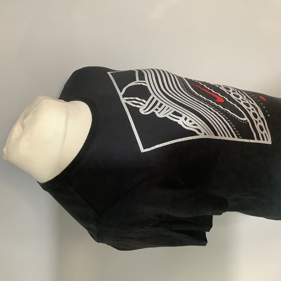 Nike Crew Neck T Shirt - Size S - Black & White - P2P 18” - Ninety Seven - Picture 3 of 7